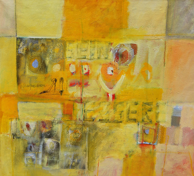 To Have Or Not To Have – Mischtechnik auf Leinwand von Maja Jiranek