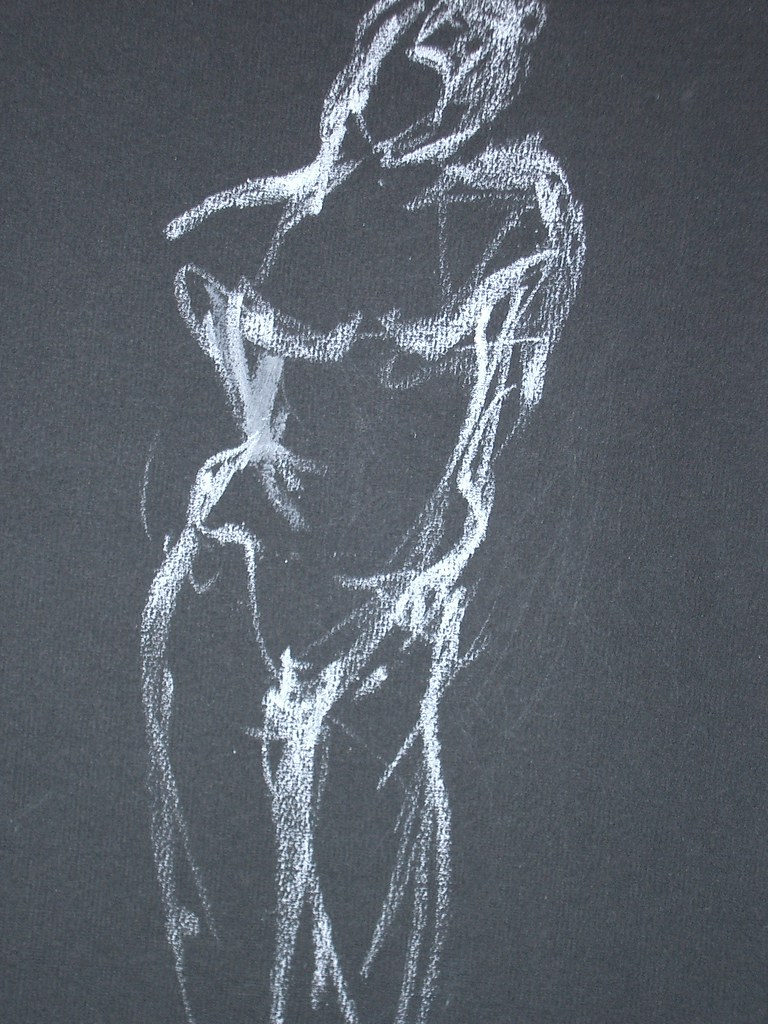 Aus der Glyptothek – Zeichnung auf Papier von Maja Jiranek