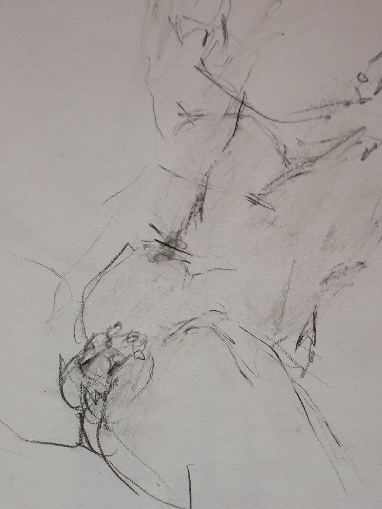 Aus der Glyptothek – Zeichnung auf Papier von Maja Jiranek